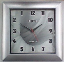 Manufacturers Exporters and Wholesale Suppliers of Anti Square Wall Clock Ambala Haryana